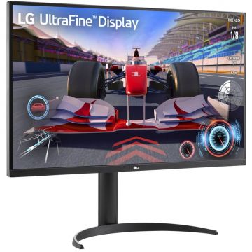 LG Monitor Gaming VA LED LG Ultrafine  32UR550K-B, 32, UHD (3840 x 2160), HDMI, DisplayPort, Boxe, Pivot, 4 ms, 60 Hz, Negru
