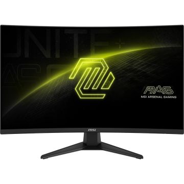 MSI Monitor Gaming Rapid VA LED MSI MAG 321CQF E18, 31.5 inch, WQHD (2560 x 1440), HDMI, DisplayPort, Ecran curbat, 180 Hz, 0.5 ms, Negru