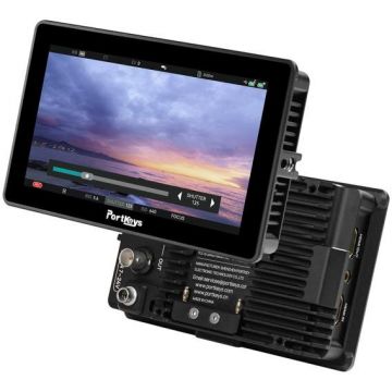 Portkeys Monitor profesional pentru camera de filmat Portkeys BM5IV, Ecran 5.5, HDMI/SDI, Touchscreen 10-bit (8+2 FRC), 2000nits, Negru