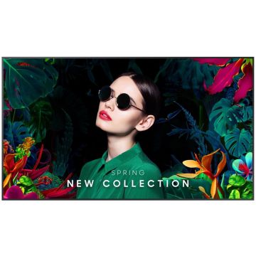 Samsung Ecran Profesional VA LED Samsung 98 QM98C, Ultra HD (3840 x 2160), HDMI, DisplayPort, Negru