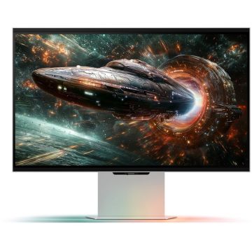 Samsung Monitor LED Gaming Samsung Odyssey 3D G9, LS27FG900XUXEN, 27 inch, UHD 4K, IPS,  1 ms, 165Hz, Argintiu
