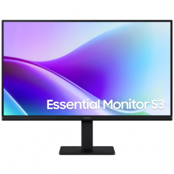 Samsung Monitor LED IPS Samsung Essential Monitor S3, 24 inch, Full HD, HDMI, 120Hz, 5ms, Negru
