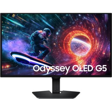 Samsung Monitor Samsung Odyssey, 27 inch, WQHD 2560x1440, 180 Hz, OLED, Negru