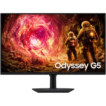 Samsung Monitor Samsung Odyssey G5, 27 inch, WQHD 2560x1440, 180 Hz, IPS, Negru