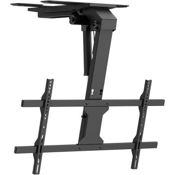 Serioux Suport TV de tavan Motorizat Serioux TVM0748D, reglabil. 43-86 (109cm-218cm), Negru