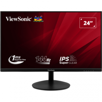 VIEWSONIC Monitor LED Viewsonic VA24E2-H, 24 inch, 1920 x 1080 pixeli, 1 ms, Negru