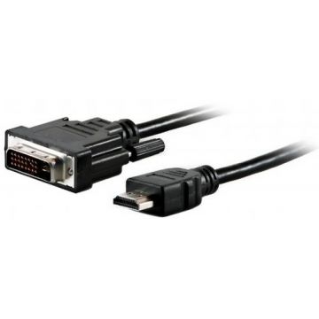 Cablu HDMI m la DVI-D, Dual Link, 2 m Cablu HDMI m la DVI-D, Dual Link, 2 m