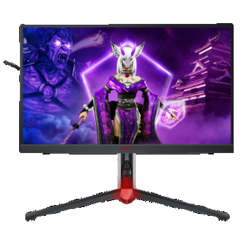 Monitor Gaming IPS Mini-LED AOC AGON Pro 27inch AG274QXM, QHD (2560 x 1440), HDMI, DisplayPort, Nvidia G-Sync, AMD FreeSync, Ecran Curbat, Pivot, Boxe, 170 Hz, 1 ms (Negru)