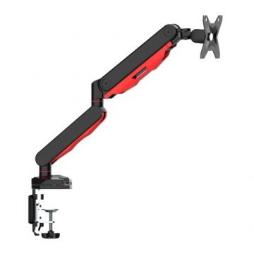Suport monitor pentru birou iiyama DSG3001C-R1, 17inch-30inch, VESA 100x100, 9kg (Negru/Rosu)