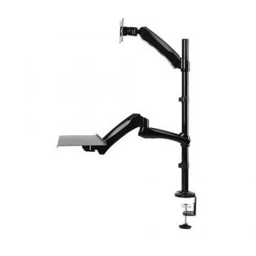 Suport NewStar Flatscreen, Keyboard & Mouse Desk Mount (clamp)
