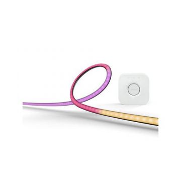 Banda LED Philips Hue Gradient for PC, 24-27inch monitor, 15W, 800 lm, 90.5cm,  Hue Bridge inclus