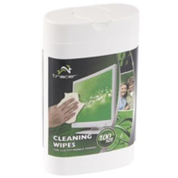 Laveta microfibra Tracer TRASRO41017, pentru LCD, in tub, 100 buc.