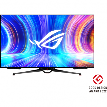 Monitor LED ASUS Gaming ROG Swift PG48UQ 47.5 inch UHD OLED 0.1 ms 138 Hz HDR G-Sync Compatible