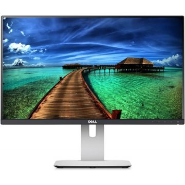 Monitor LED IPS Dell U2414H, 60 cm, Full HD, Argintiu