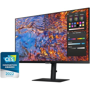 Monitor LED IPS Samsung 27, 4K, Display Port, USB-C, Negru