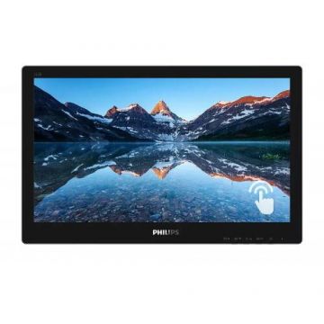 Monitor LED Touchscreen Philips 162B9TN, 15.6inch, 1366x768, 4ms, Black
