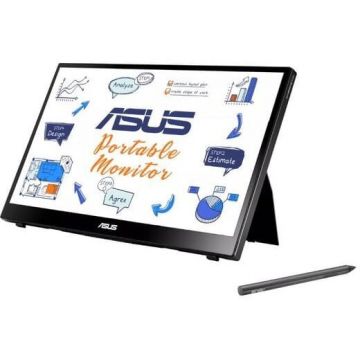 Monitor Portabil Asus ZenScreen 14 MB14AHD, Full HD 1920 x 1080, Micro HDMI, USB-C Negru Monitor Portabil Asus ZenScreen 14 MB14AHD, Full HD 1920 x 1080, Micro HDMI, USB-C Negru