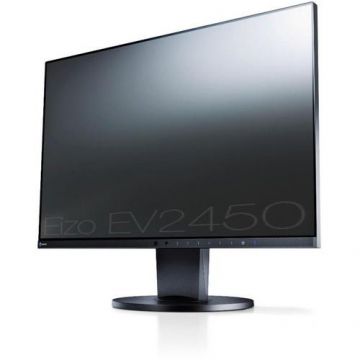 Monitor Refurbished EIZO FlexScan EV2450, 24inch Full HD IPS LED, VGA, DVI, HDMI, Display Port