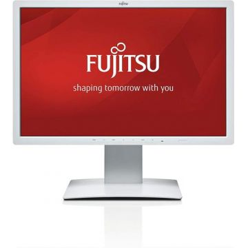 Monitor Refurbished LED Fujitsu Siemens 24inch B24W-7, 1920 x 1200, DisplayPort, DVI, VGA, Boxe, 5 ms (Gri)