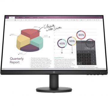 Monitor Second Hand HP P24v G4, 23.8 Inch Full HD IPS LED, VGA, HDMI