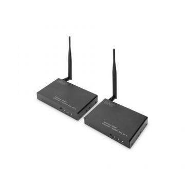 Set transmitator si receptor HDMI fara fir, Digitus