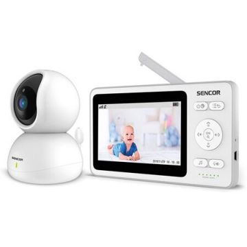 Dispozitiv monitorizare bebelusi BABY MONITOR LCD 4.3 INCH COLOR