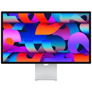 Monitor Apple Studio MMYW3Z/A, 27inch, 12MP, HDTV, USB-C, Nano Texture Glass, Suport reglabil pe inclinare