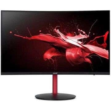 Monitor curbat gaming LED Acer Nitro XZ242QP, 23.6
