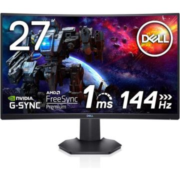 Monitor curbat gaming LED Dell S2721HGF, 27