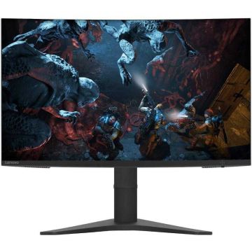 Monitor curbat gaming LED Lenovo G32qc-10, 31.5