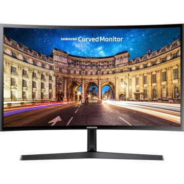 Monitor curbat LED Samsung LC24F396FHRXEN, 24