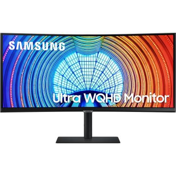 Monitor curbat LED Samsung LS34A650UXUXEN, 34