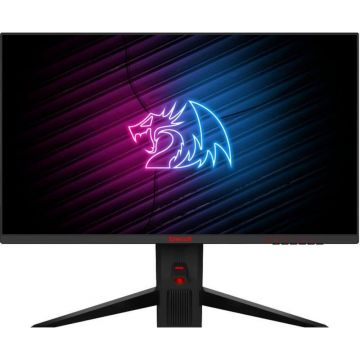 Monitor gaming Redragon Black Magic , 27'', Full HD, 144Hz, 1ms, Anti-Glare, Iluminare RGB
