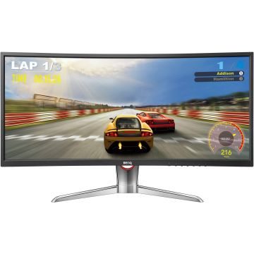 Monitor LED Curbat Benq XR3501, 35 inch, QHD, Negru