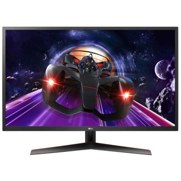 Monitor LED IPS LG 32MP60G-B.AEU, 31.5inch, Full HD, 75Hz, 5ms, AMD FreeSync, VGA, HDMI, Display Port, Negru