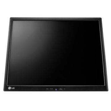 Monitor LED Touchscreen LG 17MB15T-B, HD, VGA, Negru