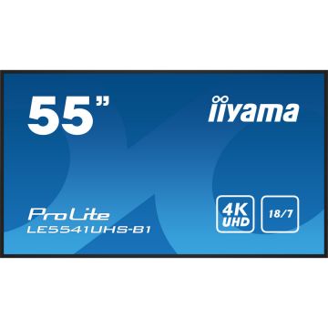 Monitor Profesional ProLite 55inch 4K UHD Black