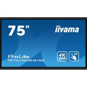 Monitor Profesional ProLite 75inch 4K UHD Black Monitor Profesional ProLite 75inch 4K UHD Black