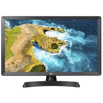 Monitor Smart LED, LG 24TQ510S-PZ, 60 cm, HD Ready, HDMI, Clasa E