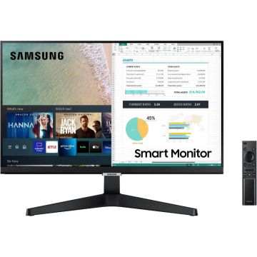 Monitor Smart LED Samsung LS24AM506NUXEN, 23.8