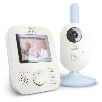 Dispozitiv monitorizare bebelusi SCD835/26 2.7inch Blue White