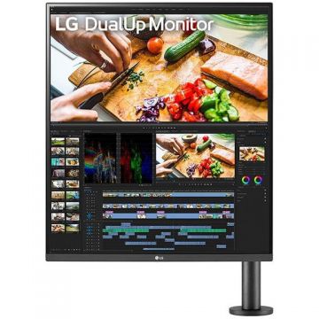 Monitor LED 28MQ780-B 27.6 inch Doppel QHD IPS 5ms Black