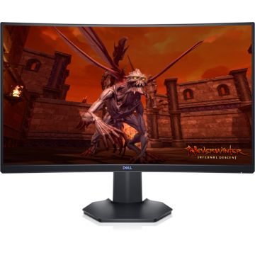 Monitor LED DELL Gaming S2721HGFA Curbat 27 inch FHD VA 1 ms 144 Hz G-Sync Compatible & FreeSync Premium