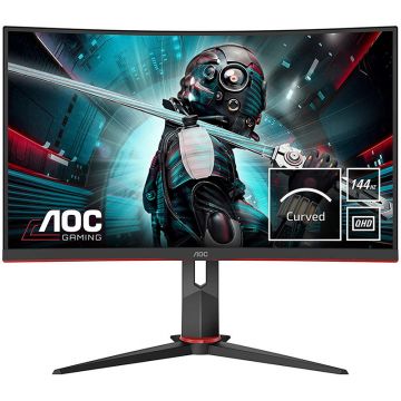 Monitor LED Gaming Curbat CQ27G2U 27 inch QHD VA 1ms 144 Hz Black Monitor LED Gaming Curbat CQ27G2U 27 inch QHD VA 1ms 144 Hz Black
