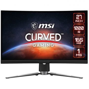 Monitor LED Gaming Curbat MPG ARTYMIS 273CQR 27 inch WQHD VA 1ms 165Hz Black Monitor LED Gaming Curbat MPG ARTYMIS 273CQR 27 inch WQHD VA 1ms 165Hz Black