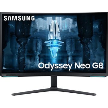 Monitor LED Gaming Curbat Odyssey Neo G8 G85NB S32BG850NU 32 inch UHD VA 1ms White