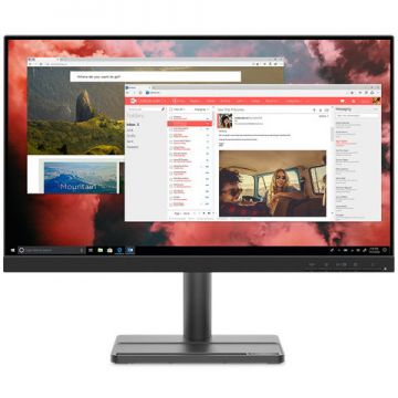 Monitor LED L22e-30 21.5 inch FHD VA 4 ms 75Hz Black
