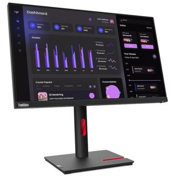 Monitor LED Lenovo ThinkVision T24i-30 23.8 inch FHD IPS 4 ms 60 Hz