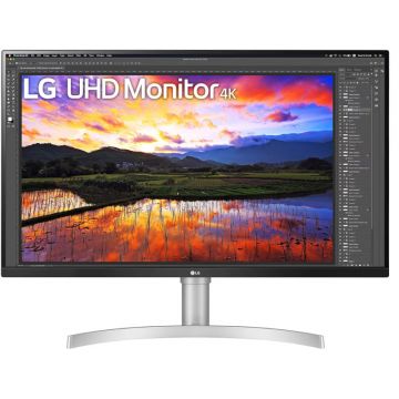 Monitor LED LG 32UN650P-W 31.5 inch UHD IPS 5 ms 60 Hz HDR FreeSync