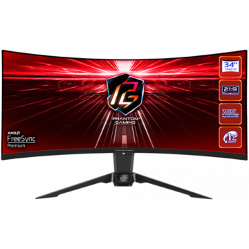 Monitor LED PG34WQ15R2B 34inch 1ms Black